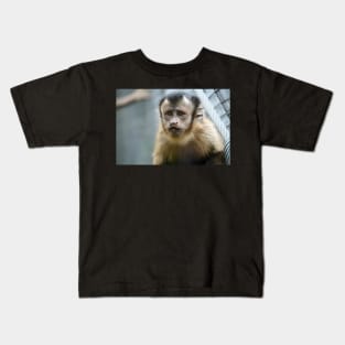 Capuchin Monkey Kids T-Shirt